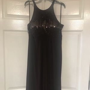 Cachet sequence brown cocktail formal dress